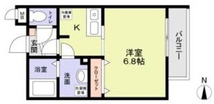 ミリアビタ稲毛の物件間取画像